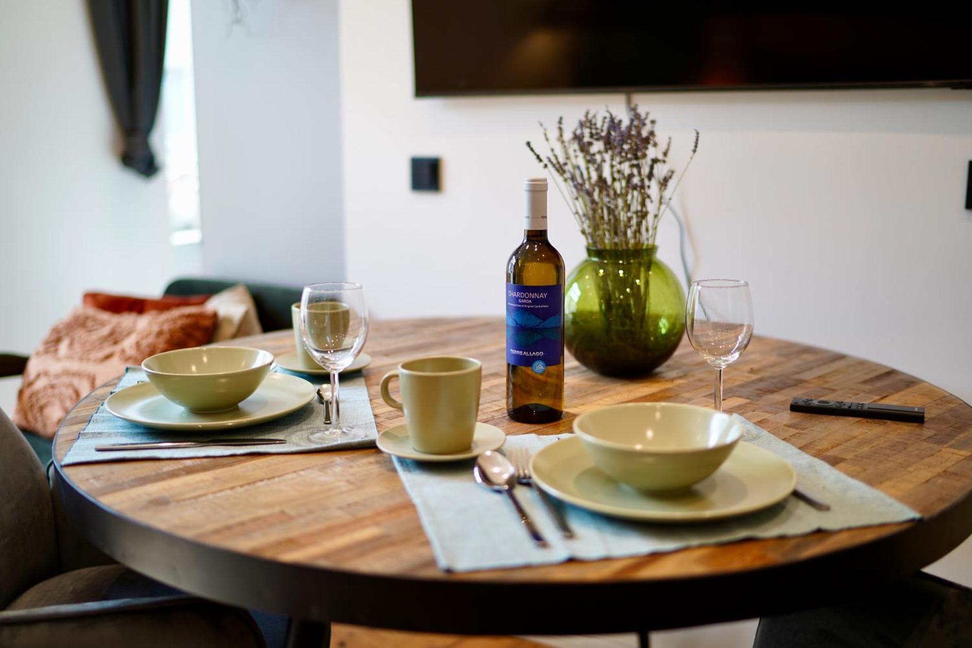 Edler Wohnraum Luxurioeses Im Zentrum Mit Balkon, Kaffeevollautomat, Klima & Parkplatz Apartment *